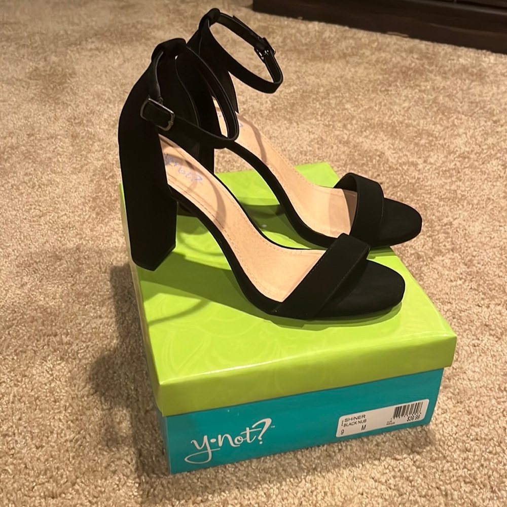 Black heels